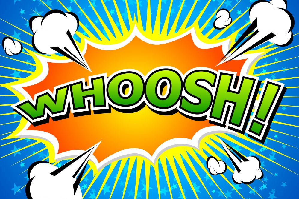 Whoosh Comic Speech Bubble Cartoon 2