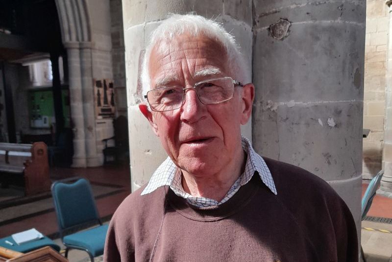 All Saints church archivist Roger