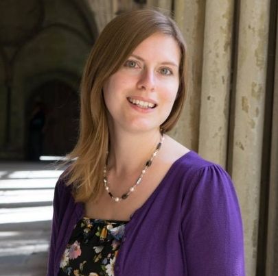 Head shot of Emma, Director of mission through music
